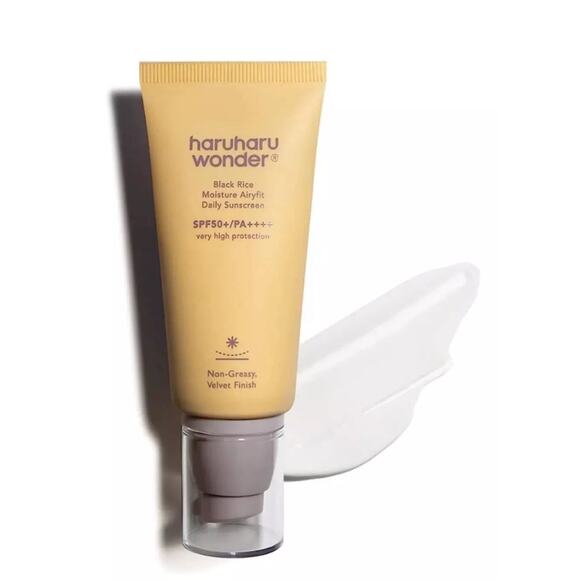 Haruharu Wonder Black Rice Moisture Airyfit Sunscreen 50ml SPF50 + PA++++ - Picture 1 of 4